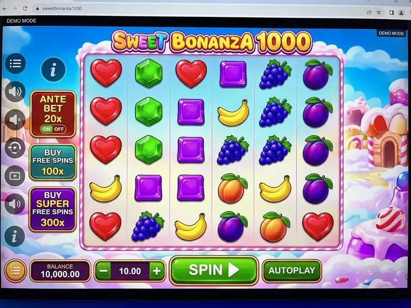 sweet bonanza 1000 slot interface demo
